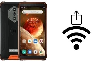 So generieren Sie einen QR-Code mit dem Wifi-Passwort auf einem Blackview BV6600