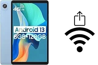 So generieren Sie einen QR-Code mit dem Wifi-Passwort auf einem Blackview Tab 60