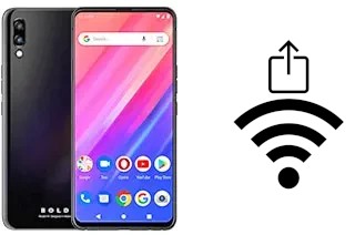 So generieren Sie einen QR-Code mit dem Wifi-Passwort auf einem BLU Bold N1