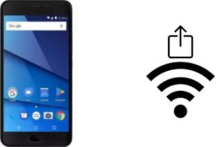 So generieren Sie einen QR-Code mit dem Wifi-Passwort auf einem BLU R1 HD (2018)