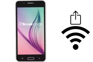 So generieren Sie einen QR-Code mit dem Wifi-Passwort auf einem Brandcode B7S