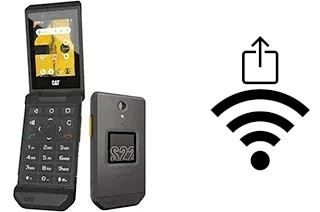 So generieren Sie einen QR-Code mit dem Wifi-Passwort auf einem Cat S22 Flip