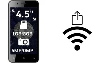 So generieren Sie einen QR-Code mit dem Wifi-Passwort auf einem Celkon Diamond Q4G