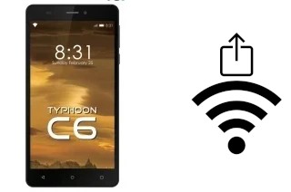 So generieren Sie einen QR-Code mit dem Wifi-Passwort auf einem Cloud Mobile Typhoon C6