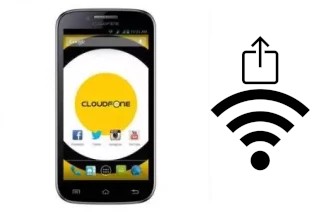 So generieren Sie einen QR-Code mit dem Wifi-Passwort auf einem CloudFone Excite 450D