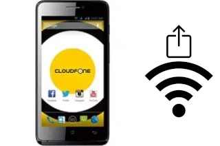 So generieren Sie einen QR-Code mit dem Wifi-Passwort auf einem CloudFone Excite 451TV