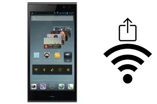 So generieren Sie einen QR-Code mit dem Wifi-Passwort auf einem ConCorde Smartphone 5005 NFC