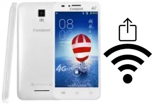 So generieren Sie einen QR-Code mit dem Wifi-Passwort auf einem Coolpad 8705