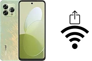 So generieren Sie einen QR-Code mit dem Wifi-Passwort auf einem Coolpad Cool 30 Play