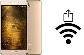 So generieren Sie einen QR-Code mit dem Wifi-Passwort auf einem Coolpad Modena 2