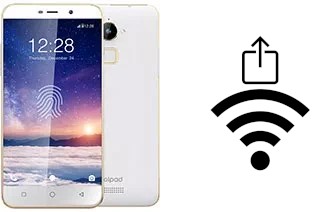 So generieren Sie einen QR-Code mit dem Wifi-Passwort auf einem Coolpad Note 3 Lite