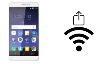 So generieren Sie einen QR-Code mit dem Wifi-Passwort auf einem Coolpad Roar Plus