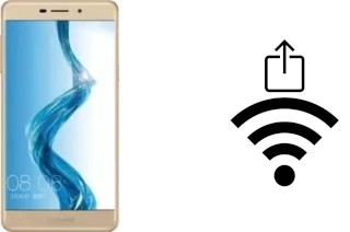 So generieren Sie einen QR-Code mit dem Wifi-Passwort auf einem Coolpad TipTop 3