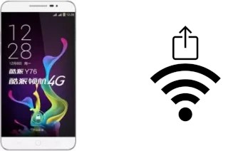 So generieren Sie einen QR-Code mit dem Wifi-Passwort auf einem Coolpad Y76