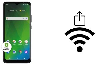 So generieren Sie einen QR-Code mit dem Wifi-Passwort auf einem Cricket Magic 5G