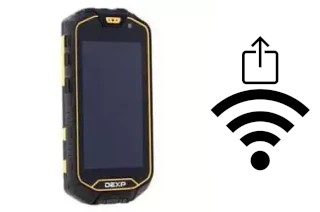 So generieren Sie einen QR-Code mit dem Wifi-Passwort auf einem DEXP Ixion P145 Dominator