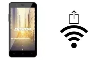 So generieren Sie einen QR-Code mit dem Wifi-Passwort auf einem Digma Citi Z540 4G