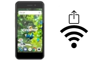 So generieren Sie einen QR-Code mit dem Wifi-Passwort auf einem Digma Linx A453 3G