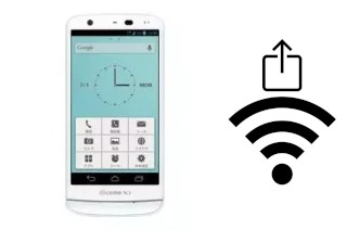 So generieren Sie einen QR-Code mit dem Wifi-Passwort auf einem DoCoMo N-06e