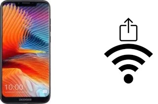 So generieren Sie einen QR-Code mit dem Wifi-Passwort auf einem Doogee BL5500 Lite