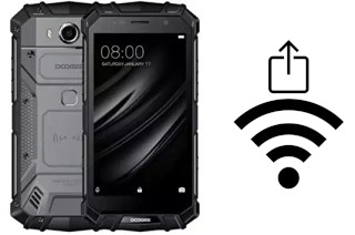 So generieren Sie einen QR-Code mit dem Wifi-Passwort auf einem Doogee S60 Lite