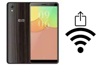 So generieren Sie einen QR-Code mit dem Wifi-Passwort auf einem Elephone A2 Pro