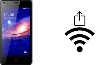 So generieren Sie einen QR-Code mit dem Wifi-Passwort auf einem Elephone G1