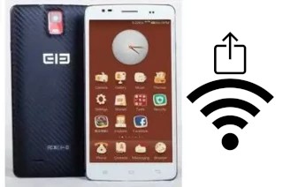 So generieren Sie einen QR-Code mit dem Wifi-Passwort auf einem Elephone P7