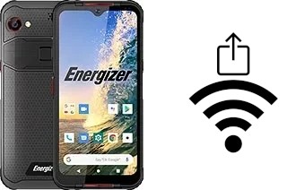 So generieren Sie einen QR-Code mit dem Wifi-Passwort auf einem Energizer Hardcase H620S