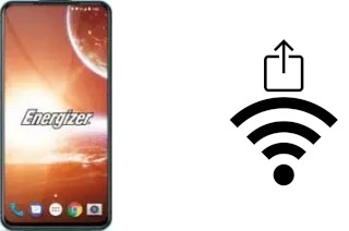 So generieren Sie einen QR-Code mit dem Wifi-Passwort auf einem Energizer Power Max P18K Pop