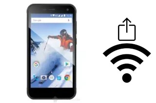 So generieren Sie einen QR-Code mit dem Wifi-Passwort auf einem Evolio StrongPhone G4