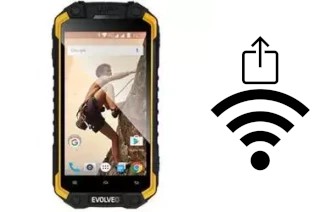 So generieren Sie einen QR-Code mit dem Wifi-Passwort auf einem Evolveo StrongPhone Q9