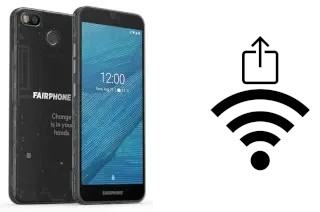 So generieren Sie einen QR-Code mit dem Wifi-Passwort auf einem Fairphone 3