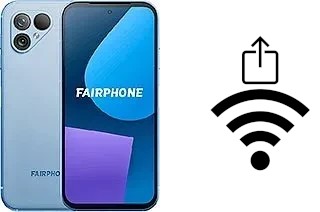 So generieren Sie einen QR-Code mit dem Wifi-Passwort auf einem Fairphone 5