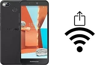 So generieren Sie einen QR-Code mit dem Wifi-Passwort auf einem Fairphone 3+