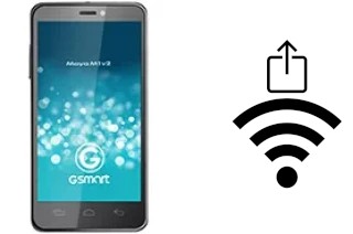 So generieren Sie einen QR-Code mit dem Wifi-Passwort auf einem Gigabyte GSmart Maya M1 v2