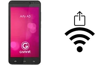 So generieren Sie einen QR-Code mit dem Wifi-Passwort auf einem Gigabyte GSmart Arty A3