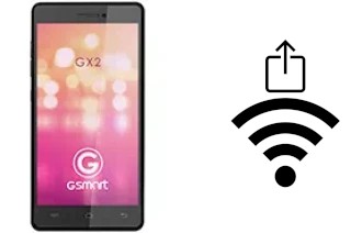 So generieren Sie einen QR-Code mit dem Wifi-Passwort auf einem Gigabyte GSmart GX2