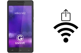 So generieren Sie einen QR-Code mit dem Wifi-Passwort auf einem Gigabyte GSmart Mika M2