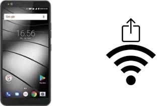 So generieren Sie einen QR-Code mit dem Wifi-Passwort auf einem Gigaset GS370 Plus