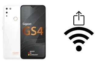 So generieren Sie einen QR-Code mit dem Wifi-Passwort auf einem Gigaset GS4