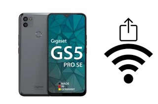 So generieren Sie einen QR-Code mit dem Wifi-Passwort auf einem Gigaset GS5 PRO SE