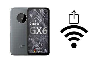 So generieren Sie einen QR-Code mit dem Wifi-Passwort auf einem Gigaset GX6