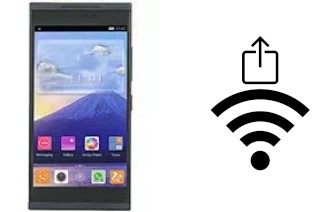 So generieren Sie einen QR-Code mit dem Wifi-Passwort auf einem Gionee Gpad G5