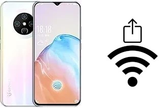 So generieren Sie einen QR-Code mit dem Wifi-Passwort auf einem Gionee K30 Pro