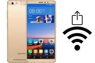 So generieren Sie einen QR-Code mit dem Wifi-Passwort auf einem Gionee M7 Mini