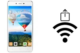 So generieren Sie einen QR-Code mit dem Wifi-Passwort auf einem Gionee Marathon M3