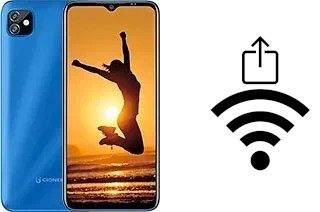 So generieren Sie einen QR-Code mit dem Wifi-Passwort auf einem Gionee Max Pro