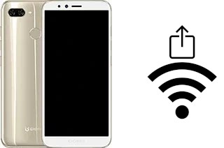 So generieren Sie einen QR-Code mit dem Wifi-Passwort auf einem Gionee S11 lite