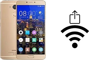 So generieren Sie einen QR-Code mit dem Wifi-Passwort auf einem Gionee S6 Pro